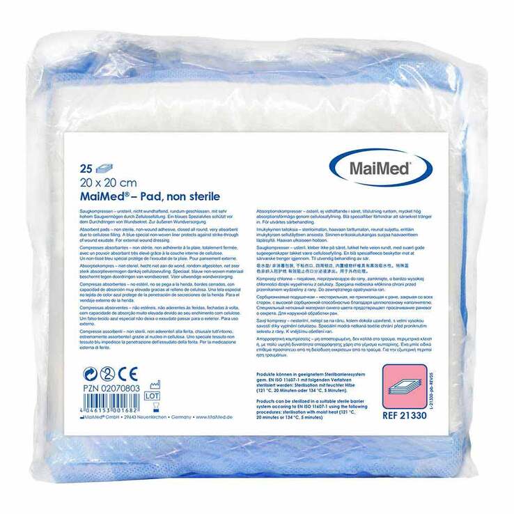 Saugkompressen unsteril 20x2 - 1