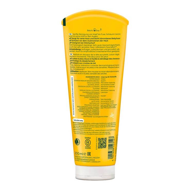 Weleda Calendula Waschlotion & Shampoo - 2