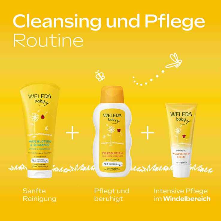 Weleda Calendula Waschlotion & Shampoo - 4