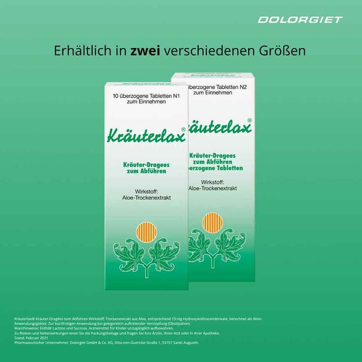 Kräuterlax Dr. Henk 15 mg Kräuterdrag.z.Abführen - 4