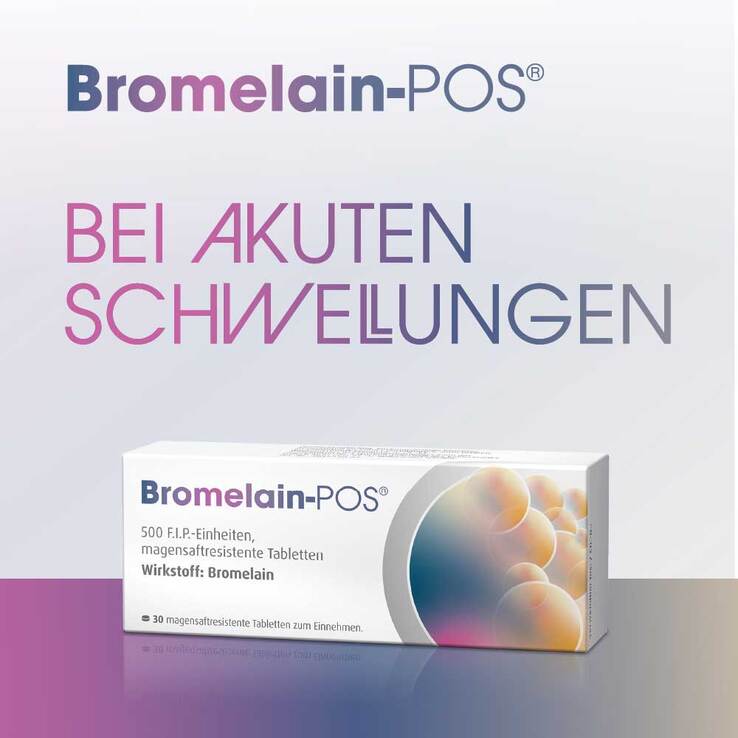 Bromelain POS magensaftresistente Tabletten - 2