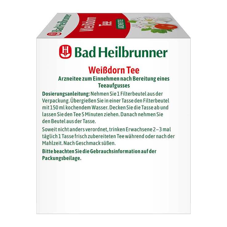 Bad Heilbrunner Tee Weißdorn Beutel - 3