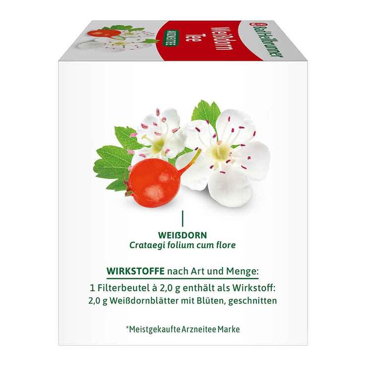 Bad Heilbrunner Tee Weißdorn Beutel - 4
