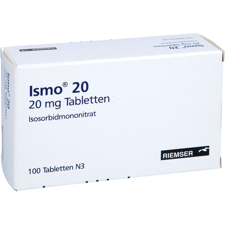 Ismo R 40 Ismo 20 Tabletten 100 St auf E-Rezept kaufen | APONEO