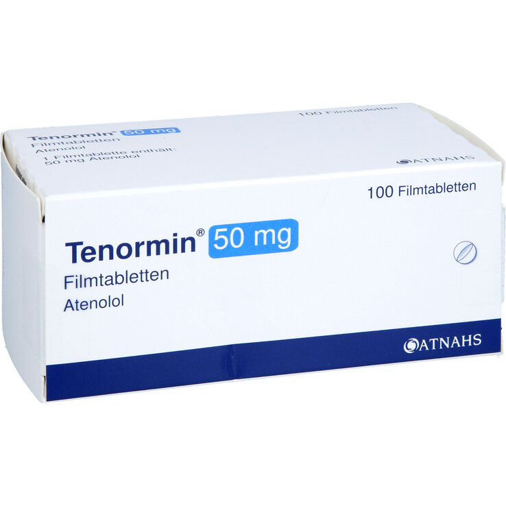 Tenormin 50 Filmtabletten 100 St auf E-Rezept kaufen | APONEO