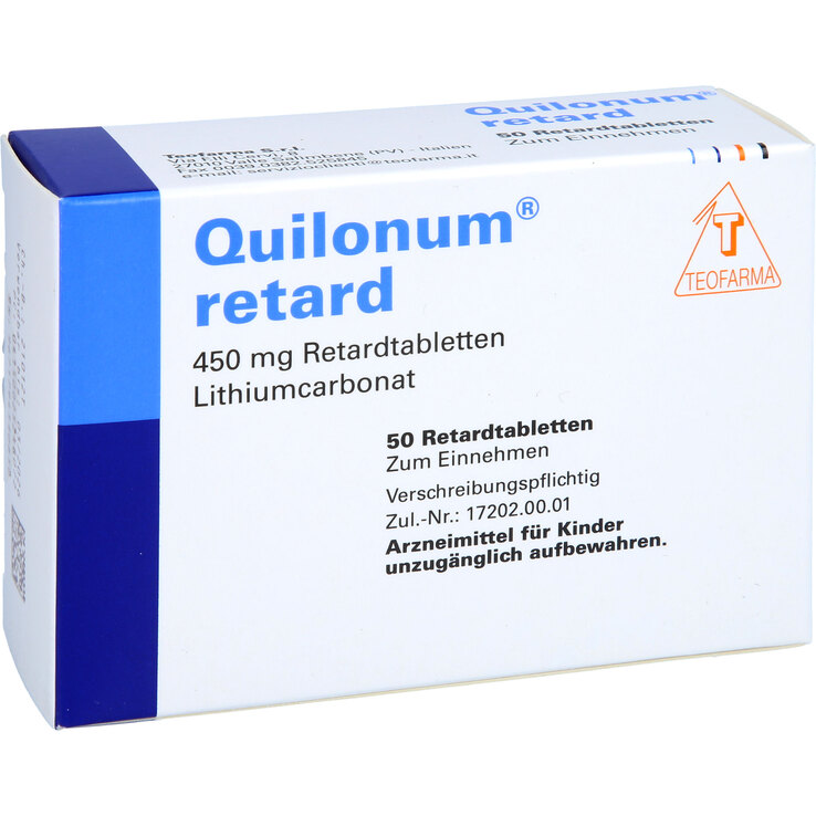 Quilonum retard Tabletten 50 St auf E-Rezept kaufen | APONEO