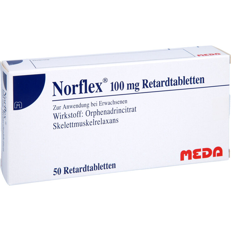 Norflex Retardtabletten 50 St auf E-Rezept kaufen | APONEO