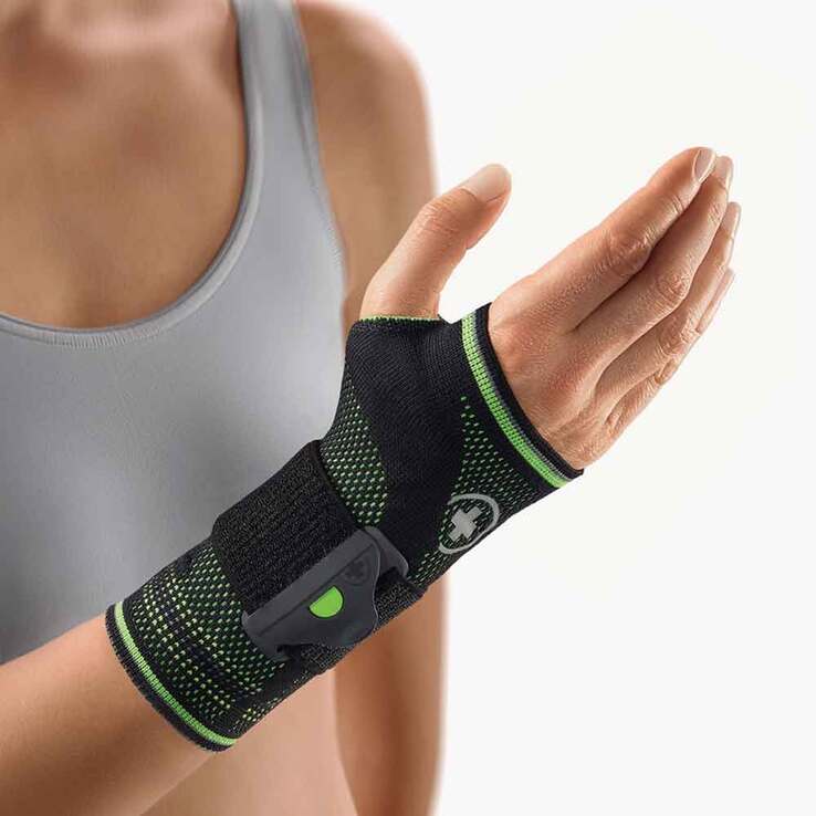 Bort Manubasic Sport Bandage li.small schw / grün - 2