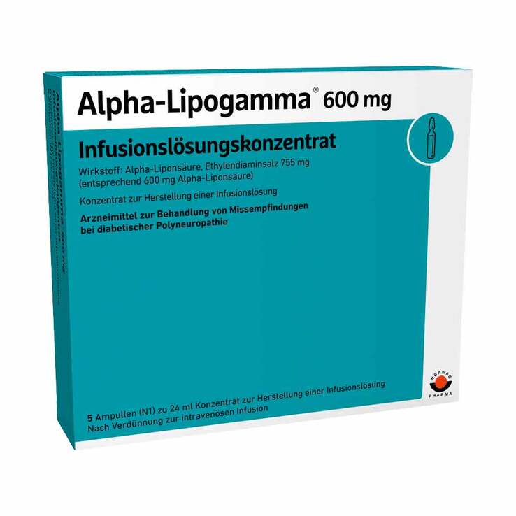Alpha Lipogamma 600 Infusionslösung - 1