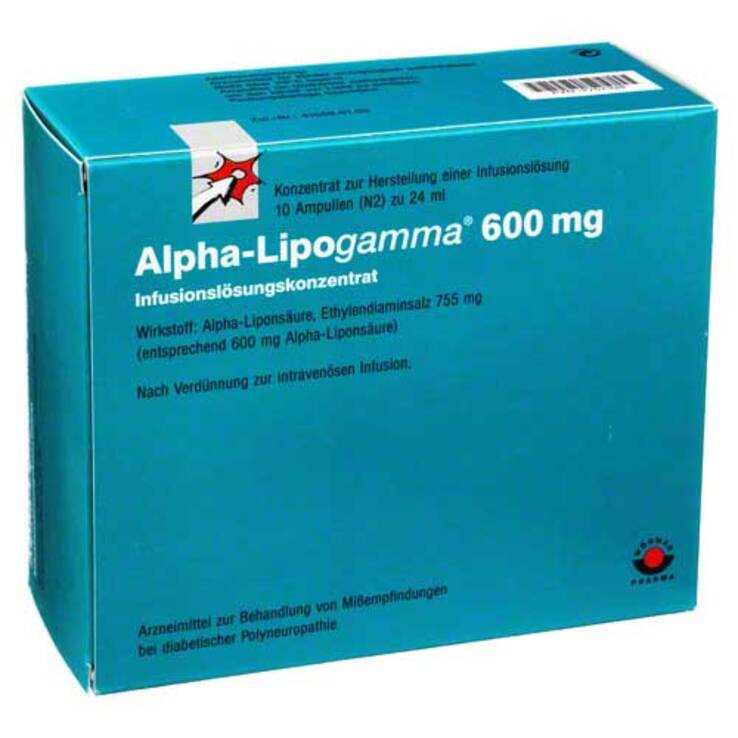 Alpha Lipogamma 600 Infusionslösung - 1