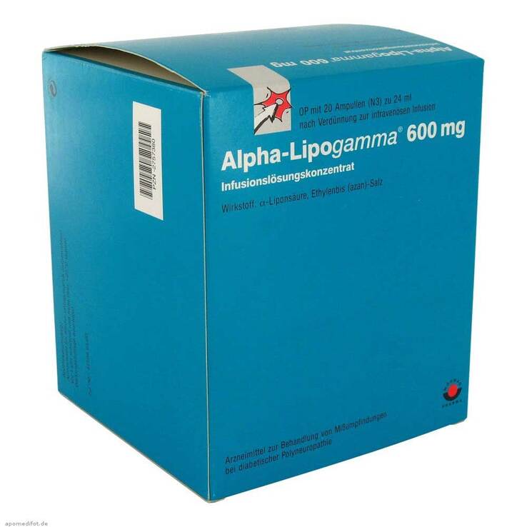 Alpha Lipogamma 600 Infusionslösung - 1