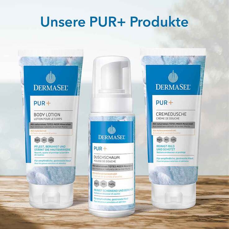 Dermasel Totes Meer Pur + Cremedusche - 6