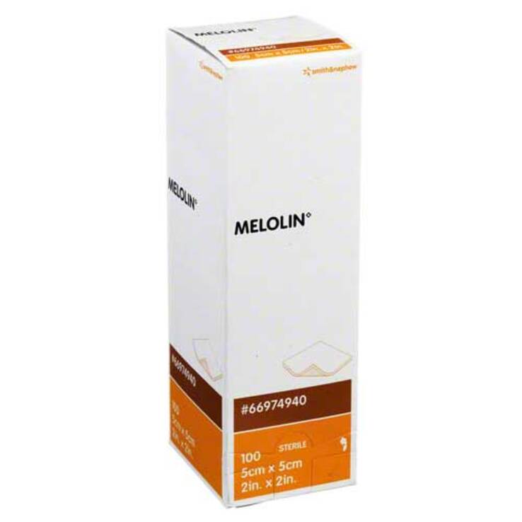Melolin 5x5cm Wundauflagen s - 1