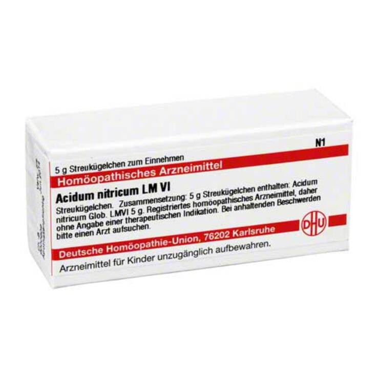 DHU LM Acidum nitricum VI Globuli 5 g