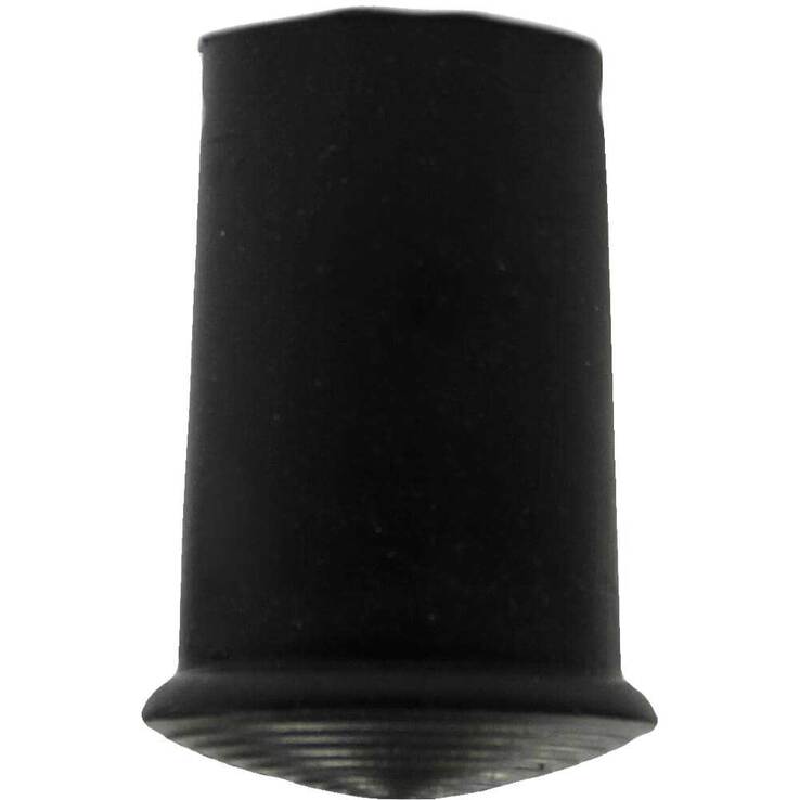 Krückenkapsel Größe 1 18mm schwarz - 1