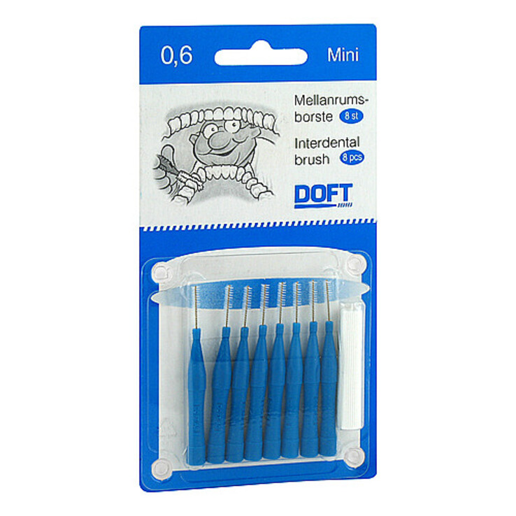 Interdentalbürste 0,6 Mini Doft 8 St