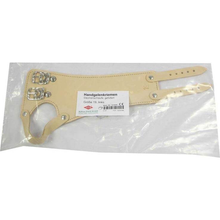 Handgelenkriemen 19 Leder li - 1