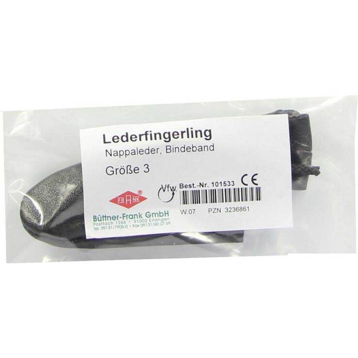 Fingerling Leder Größe 3 Binde 1 St