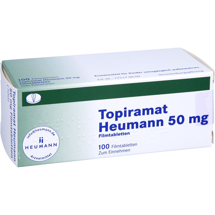 Topiramat Heumann 50 mg Filmtabletten - 1