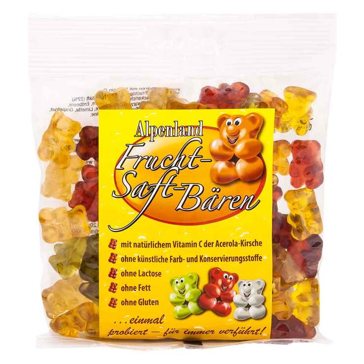 Fruchtsaftbärchen Alpenland kleine Bären - 1