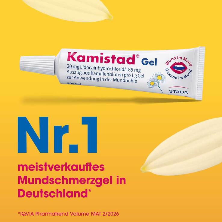 Kamistad Gel bei Zahnfleischentzündungen und Aphten - 5