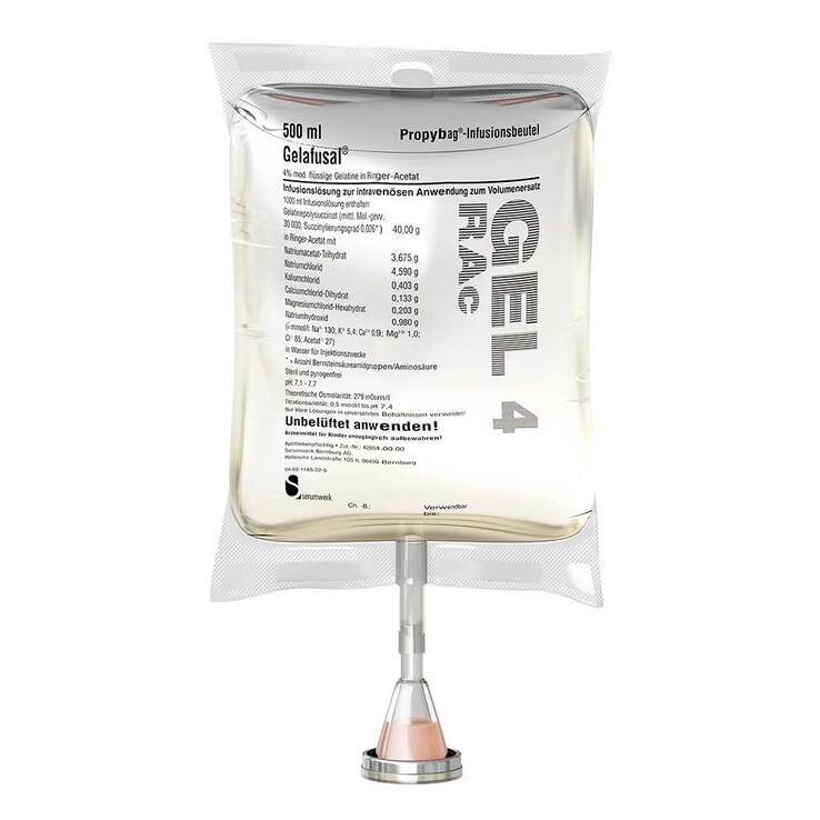 Gelafusal PP-beutel Infusionslösung - 1