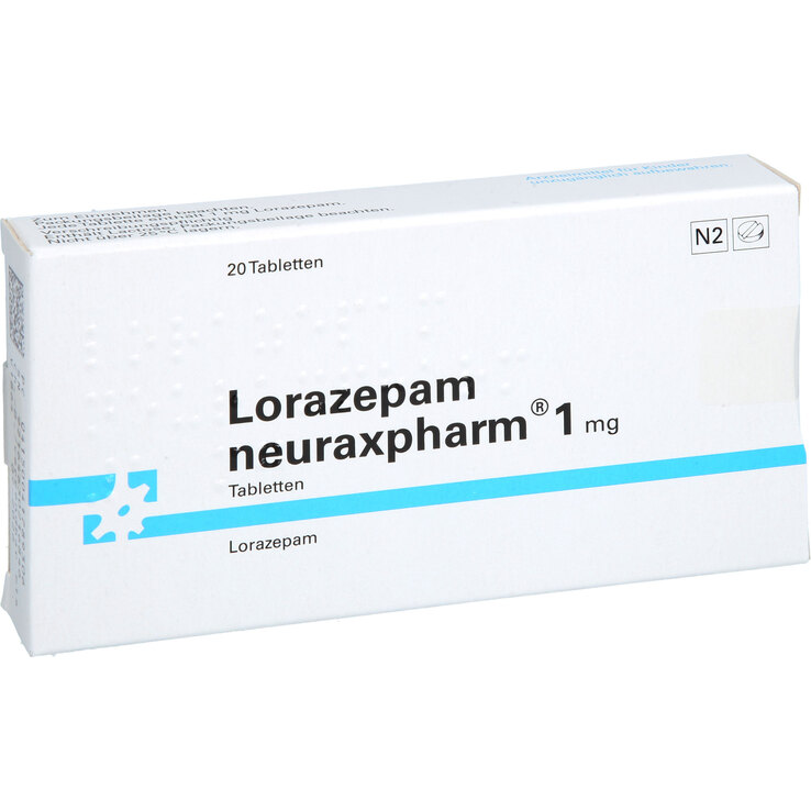Lorazepam neuraxpharm 1 mg Tabletten - 1