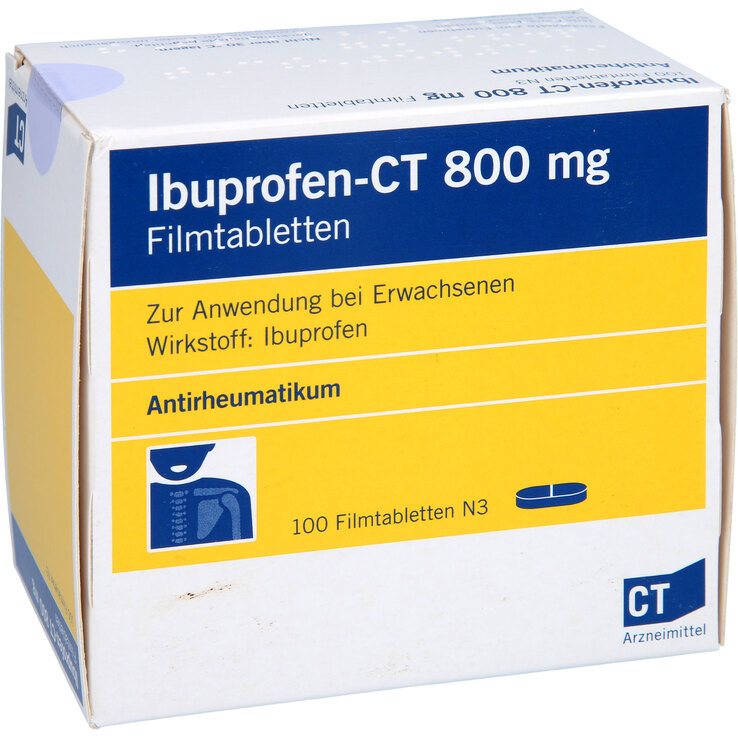 Ibuprofen-CT 800 mg Filmtabletten - 1
