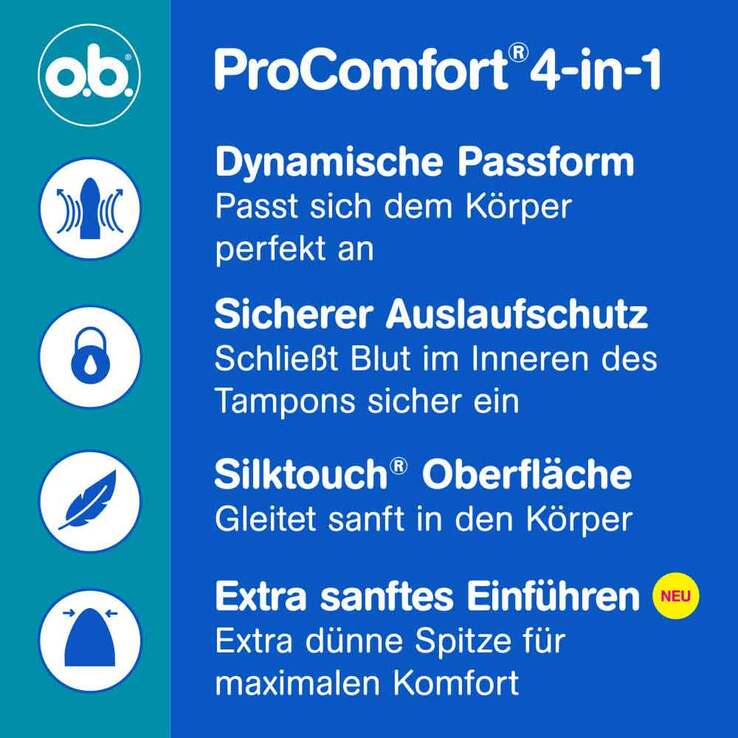 O.B. Tampons Procomfort super plus - 4