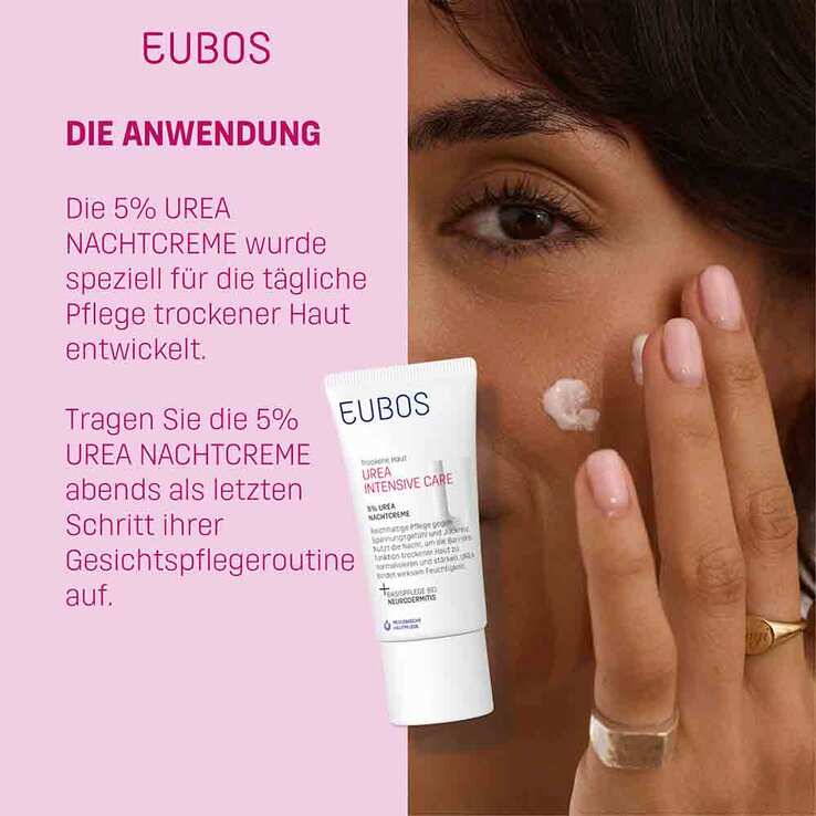 Eubos Trockene Haut Urea Nachtcreme 5% - 7