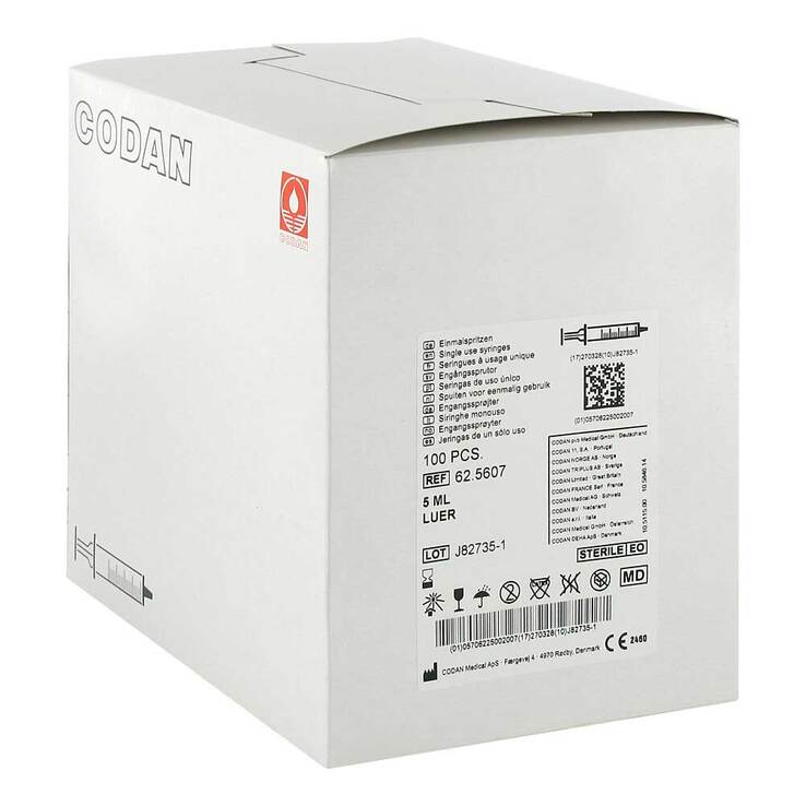 Ecoject 5 ml Spritzen ohne kanüle 100 St bei APONEO kaufen