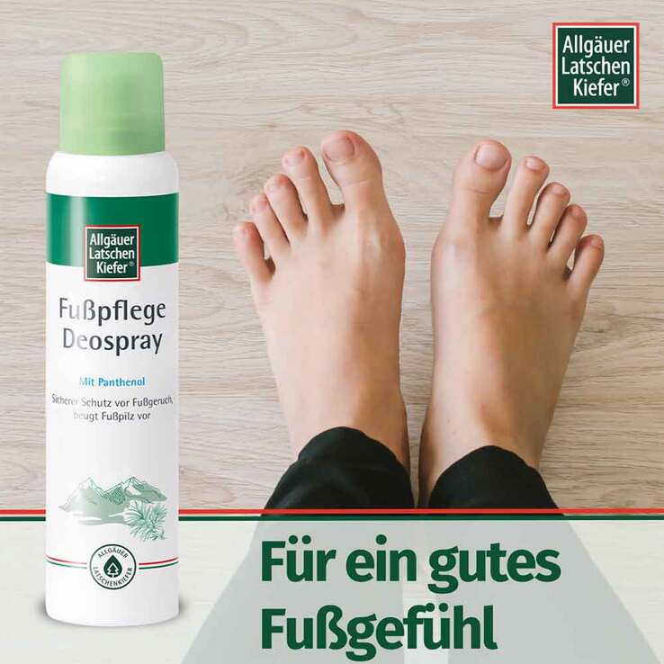 Allgäuer Latschenkiefer Fußpflege Deospray - 2