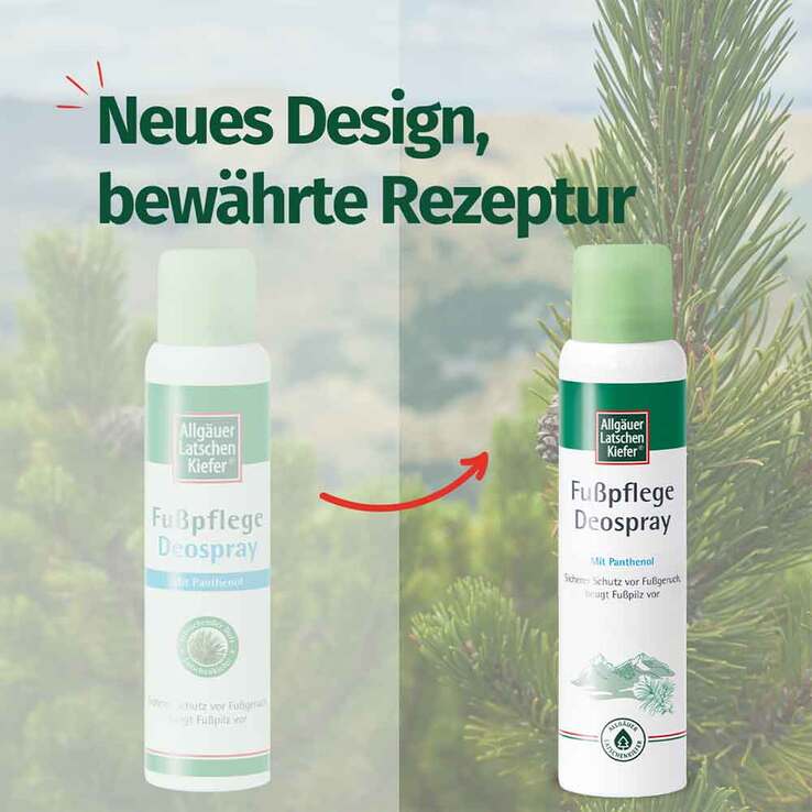 Allgäuer Latschenkiefer Fußpflege Deospray - 4