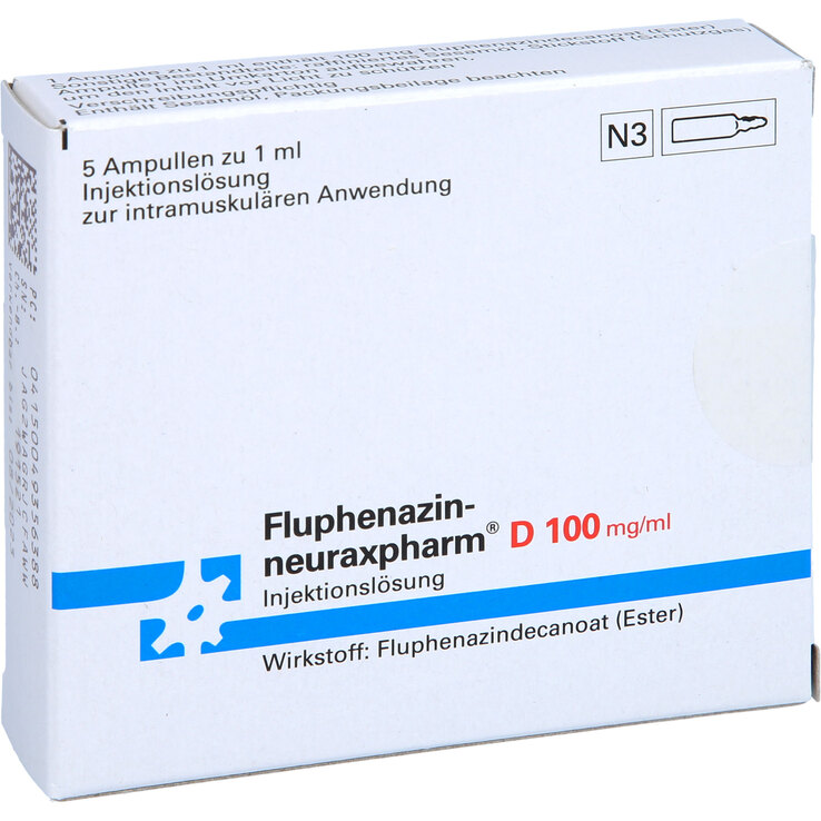 Fluphenazin neuraxpharm D 100 Injektionslösung - 1