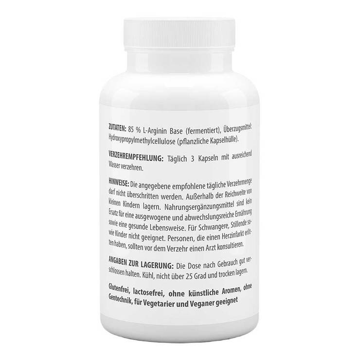 Arginin 750 mg Kapseln - 3