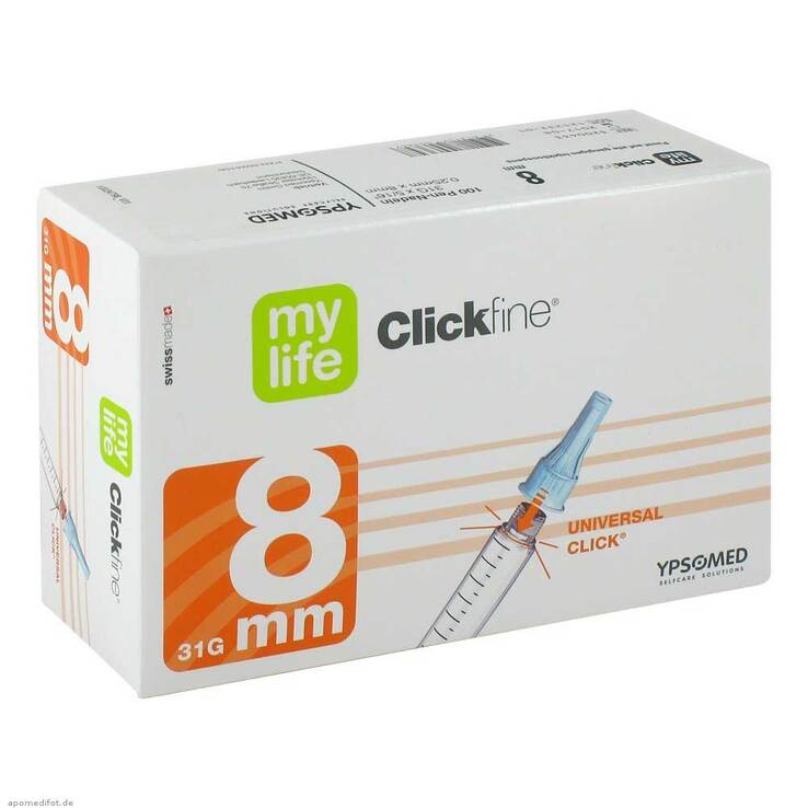 Mylife Clickfine Kanülen 8 mm - 1