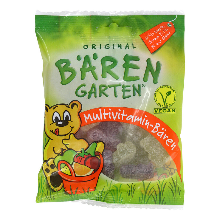 Soldan vegane Multivitamin-Bären zuckerhaltig 125 g