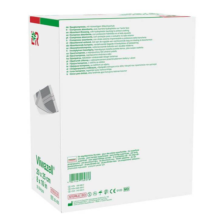 Vliwazell Kompressen 20x25cm steril - 2