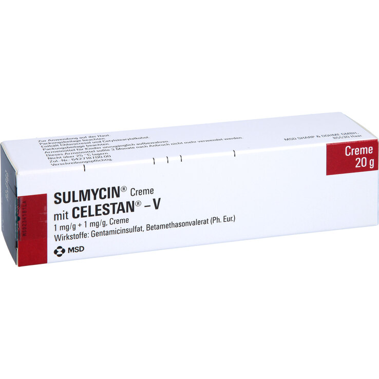 Sulmycin Creme mit Celestan V - 1