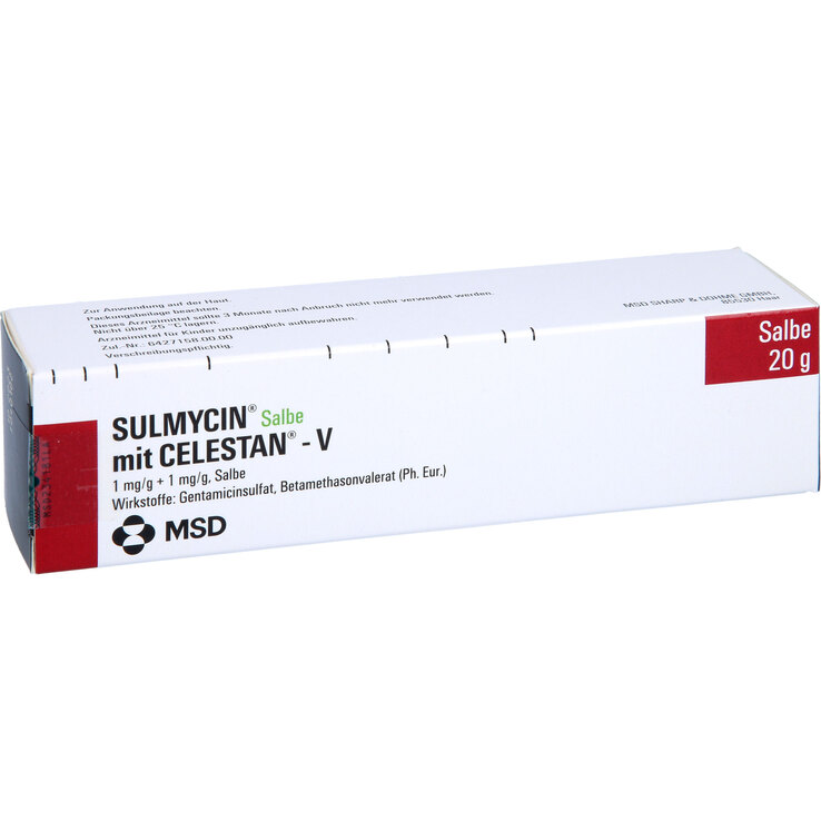 Sulmycin Salbe mit Celestan V - 1