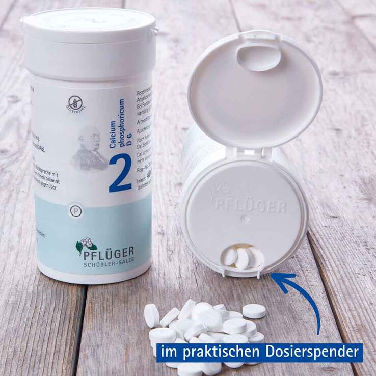 Biochemie Pflüger 2 Calcium phosphoricum D 6 Tabletten - 4