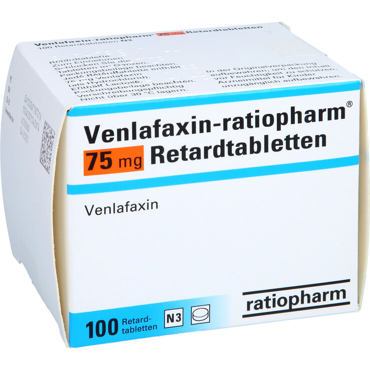 Venlafaxin ratiopharm 75 mg Retardtabletten - 1