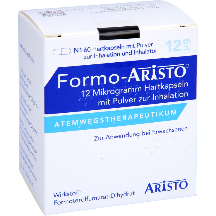 Formo-Aristo 12 µg Hartkapseln mit Pulver zur Inhalation 60 St auf E ...