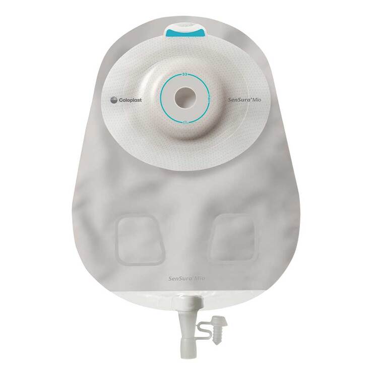Sensura einteilig Urostomiebeutel konvex light max 15 - 43mm transparent - 1