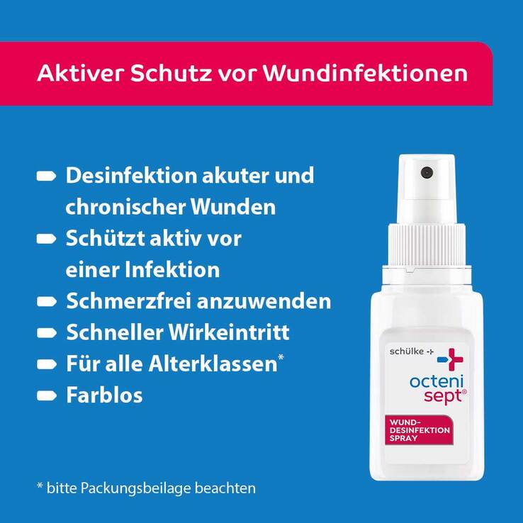 octenisept Wund-Desinfektion Spray mit Sprühpumpe - 5