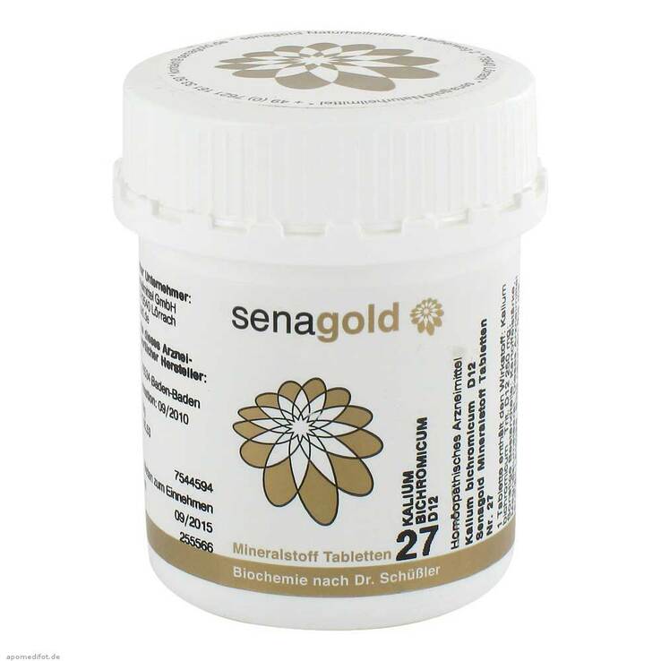 Biochemie Senagold 27 Kalium bichrom.D 12 Tabletten - 1