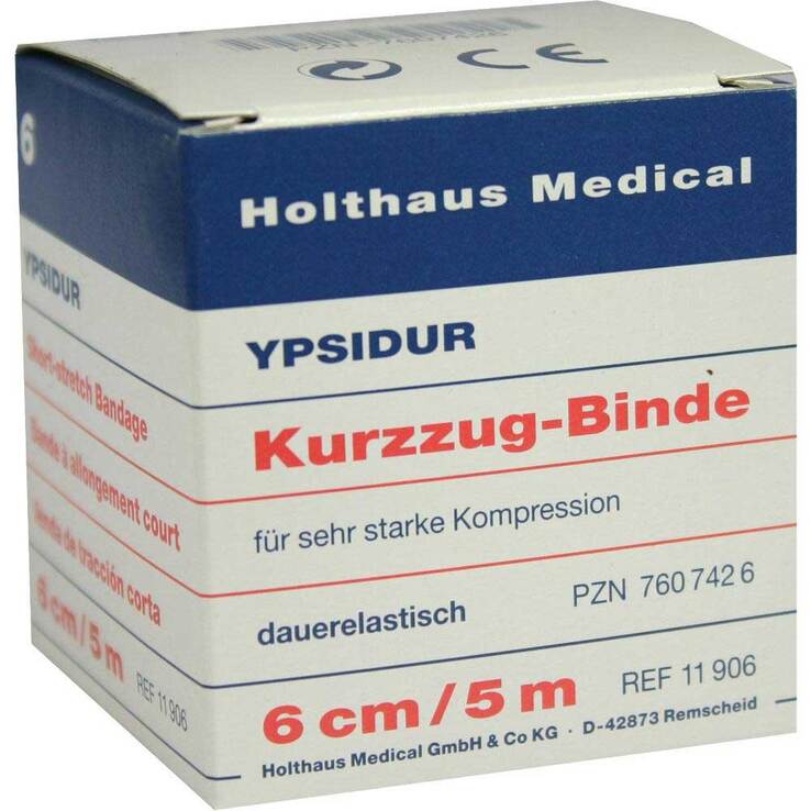 Kurzzugbinde Ypsidur 5mx6cm 1 St