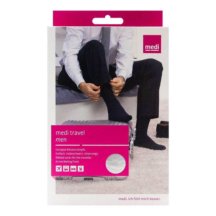 Medi travel men AD XL schwarz - 1
