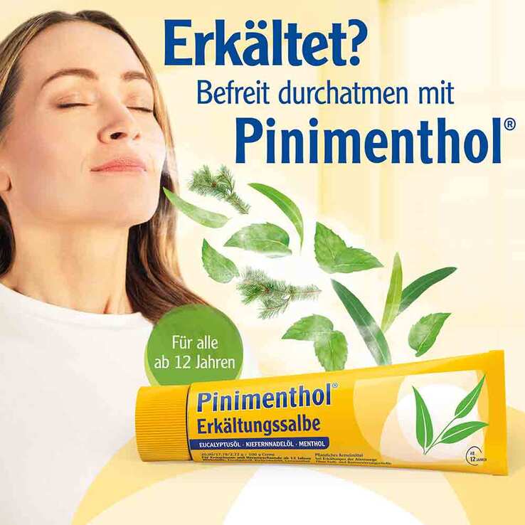 Pinimenthol® Erkältungssalbe Eucalyptusöl Kiefernnadelöl Menthol - 2