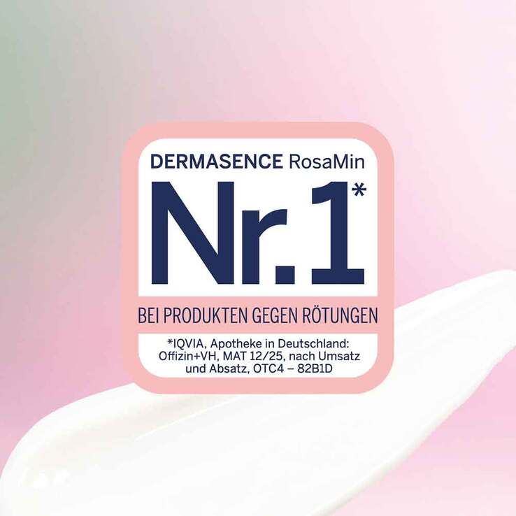 Dermasence Rosamin getönte Tagespflege mittel LSF 50 Creme - 8